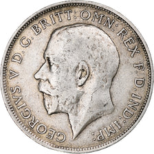 Great Britain, George V, Florin, 1917, London, Silver, EF(40-45), KM:817