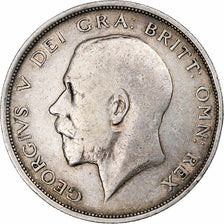 Gran Bretagna, George V, 1/2 Crown, 1914, London, Argento, MB+, KM:818.1