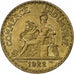 França, 2 Francs, Chambre de commerce, 1922, Paris, Cobre-Alumínio, AU(55-58)
