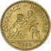 Francja, 1 Franc, Chambre de commerce, 1922, Paris, Brązal, AU(55-58)