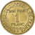 France, 1 Franc, Chambre de commerce, 1922, Paris, Cupro-Aluminium, SUP