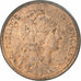 France, 2 Centimes, Dupuis, 1911, Paris, Bronze, AU(55-58), Gadoury:107, KM:841