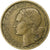 França, 20 Francs, Guiraud, 1950, Castelsarrasin, 4 Faucilles, Cobre-Alumínio