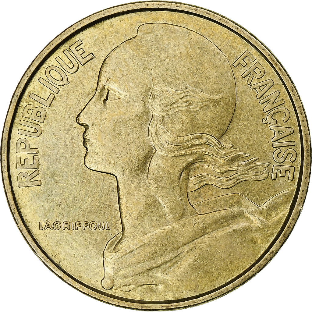 France, 50 Centimes, Marianne, 1963, Paris, Aluminum-Bronze, AU(55-58)
