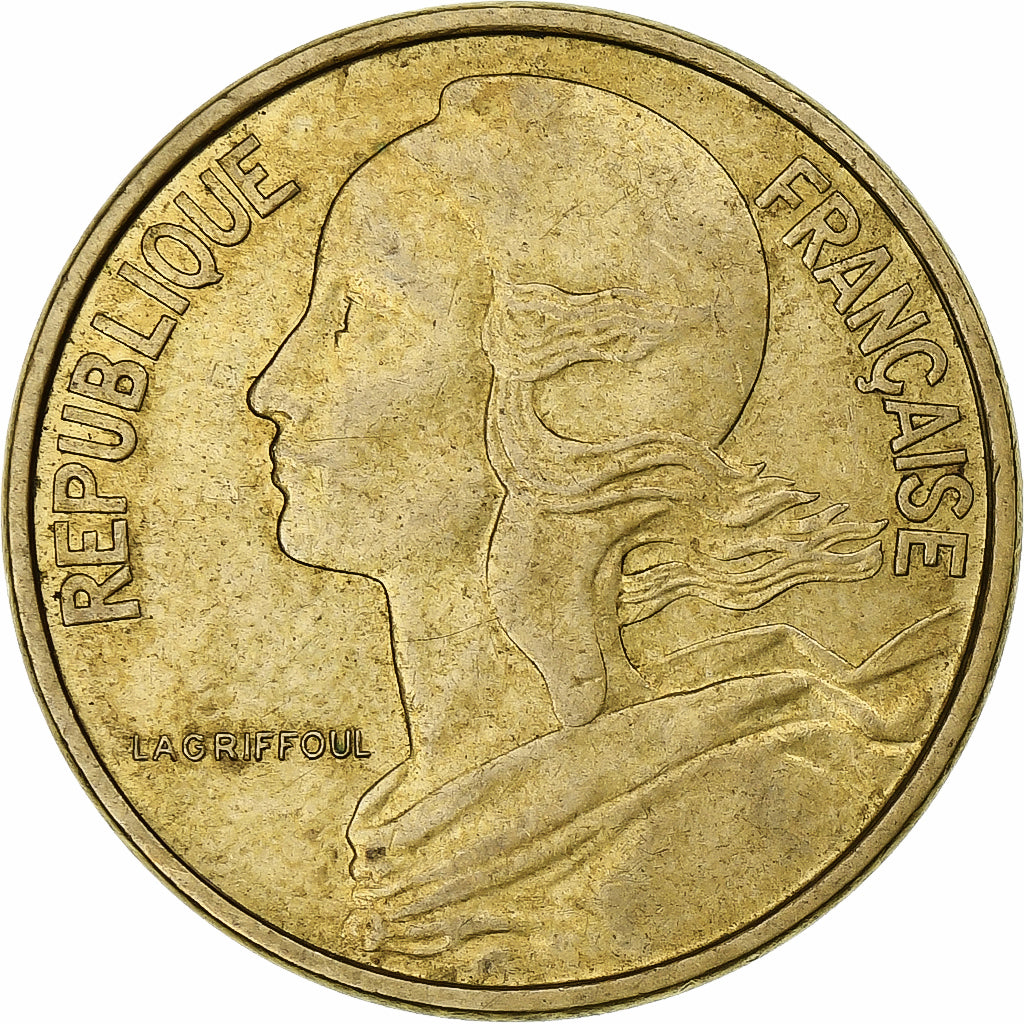 France, 50 Centimes, Marianne, 1963, Paris, Aluminum-Bronze, AU(55-58)