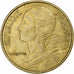 France, 50 Centimes, Marianne, 1963, Paris, Aluminum-Bronze, AU(55-58)