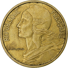 Francja, 50 Centimes, Marianne, 1964, Paris, Aluminium-Brąz, AU(55-58)