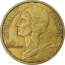 France, 50 Centimes, Marianne, 1964, Paris, Aluminum-Bronze, AU(55-58)