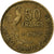 Francia, 50 Francs, Guiraud, 1953, Paris, Cuproaluminio, MBC+, Gadoury:880