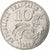 França, 10 Francs, 1986, Paris, Níquel, MS(60-62), Gadoury:824, KM:959