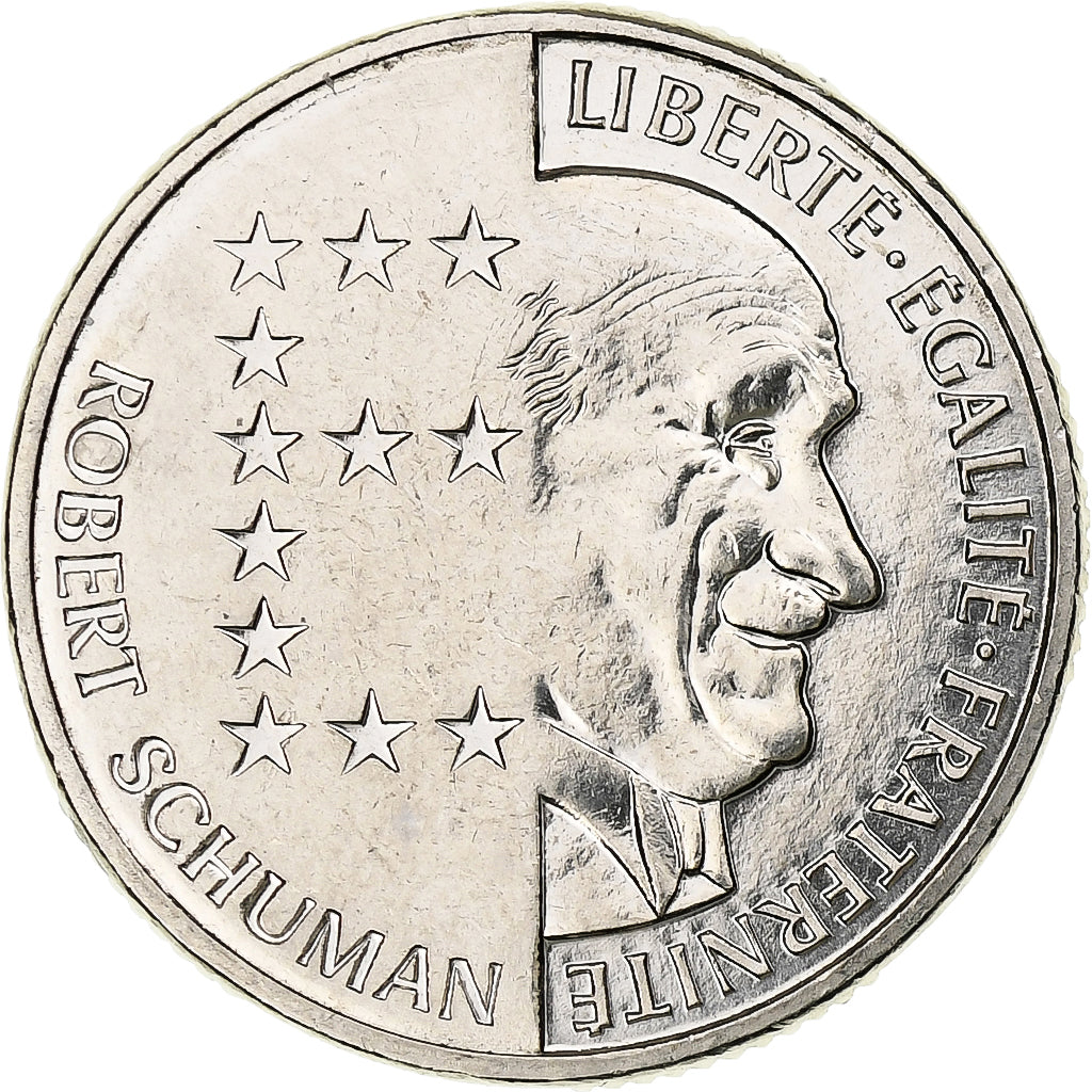 Francia, 10 Francs, Schumann, 1986, Paris, Níquel, SC, Gadoury:825, KM:958b
