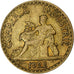 France, 50 Centimes, Chambre de commerce, 1922, Paris, Cupro-Aluminium