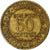 France, 50 Centimes, Chambre de commerce, 1922, Paris, Cupro-Aluminium