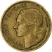 Francja, 10 Francs, Guiraud, 1955, Paris, Brązal, AU(55-58), Gadoury:812