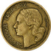 França, 10 Francs, Guiraud, 1958, Paris, Cobre-Alumínio, AU(55-58)