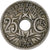 France, 25 Centimes, Lindauer, 1923, Paris, Copper-nickel, EF(40-45)
