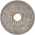 Frankrijk, 25 Centimes, Lindauer, 1930, Paris, Cupro-nikkel, ZF+, Gadoury:380