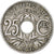 Francia, 25 Centimes, Lindauer, 1932, Paris, Cobre - níquel, MBC+, Gadoury:380