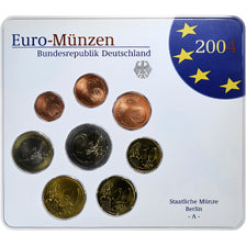 République fédérale allemande, Set 1 ct. - 2 Euro, FDC, Coin card, 2004
