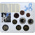 Niemcy - RFN, Set 1 ct. - 2 Euro + 2€, Bremer Roland, Coin card, 2010, Munich
