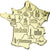 Cameroon, 500 Francs CFA, Carte de France, 2021, Copper-Nickel Gilt, MS(64)