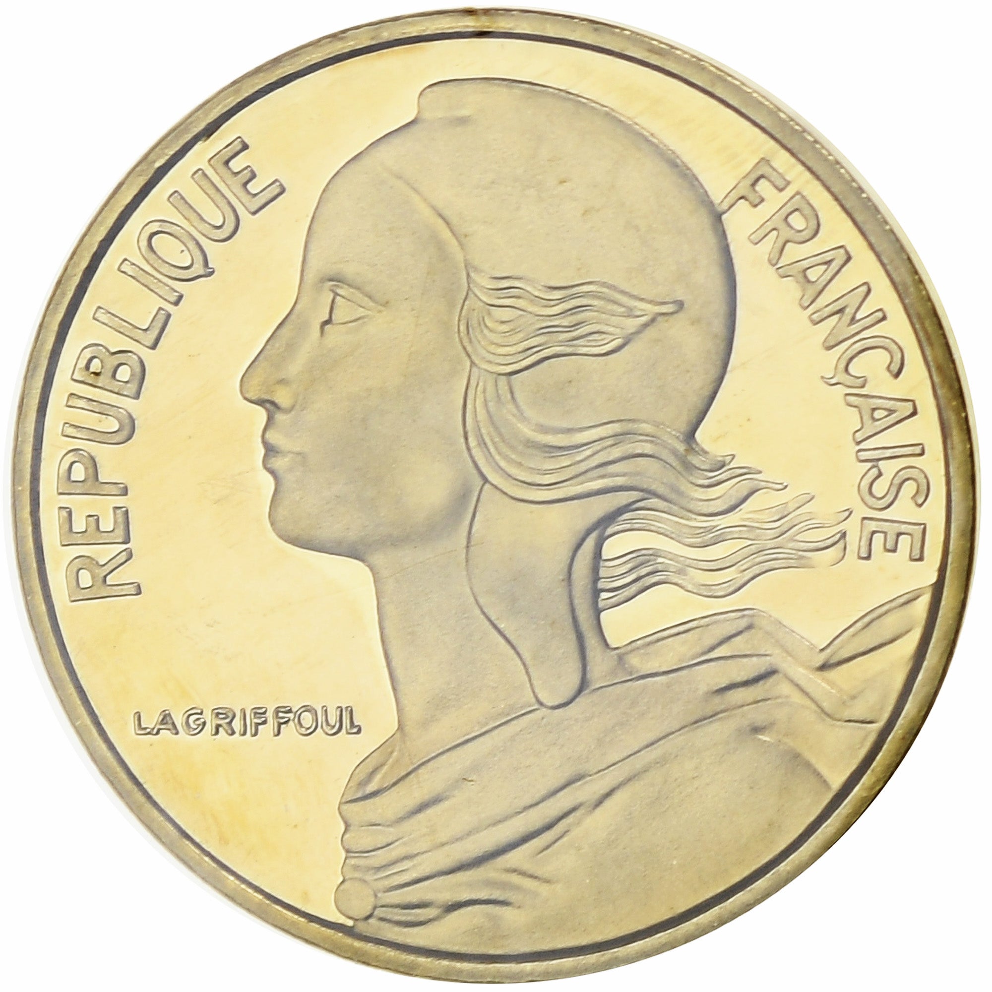 France, 5 Centimes, Marianne, 1978, MDP, Piéfort, Cupro-nickel Aluminium, FDC