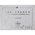 França, 100 Francs, La Fayette, 1987, MDP, BU, Prata, MS(65-70)