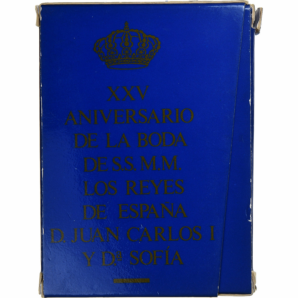 Spain, Set 3x 500 Pesetas, 25 years of marriage - Juan Carlos and Sofia, 1987