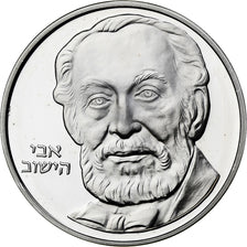 Israel, 2 Sheqalim, Edmond de Rothschild, 1982, MDP, BU, Silver, MS(65-70)