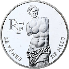 France, 100 Francs, Vénus de Milo, 1993, MDP, BE, Silver, MS(64)