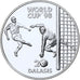 Gambie , 20 Dalasis, World Cup France 1998, 1996, BE, Argent, FDC