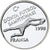 Turcja, 750000 Lira, World Cup France 1998, 1996, Proof, Srebro, MS(65-70)