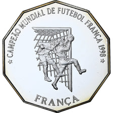 São Tomé and Príncipe, 1000 Dobras, World Cup France 1998, 1998, Proof