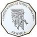 São Tomé e Príncipe, 1000 Dobras, World Cup France 1998, 1998, FS, Argento