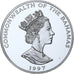 Bahamas, 2 Dollars, World Cup France 1998, 1997, Silver, MS(65-70)