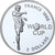 Bahamas, 2 Dollars, World Cup France 1998, 1997, Plata, FDC