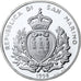 San Marino, 10000 Lire, World Cup France 1998, 1998, Rome, Silver, MS(65-70)