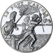 France, Medal, Bicentenaire de la Révolution Française, Pont d'Arcole, 1989