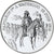 França, medalha, Napoléon Ier, Waterloo 18 Juin 1815, 1989, Prata, Proof