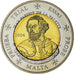 Malta, 2 Euro, Fantasy euro patterns, Essai-Trial, 2004, Bi-Metallic, MS(65-70)