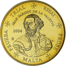 Malta, 50 Euro Cent, Fantasy euro patterns, Essai-Trial, 2004, Nordic gold