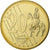 Serbie, 20 Euro Cent, Fantasy euro patterns, Essai-Trial, 2004, Or nordique, FDC