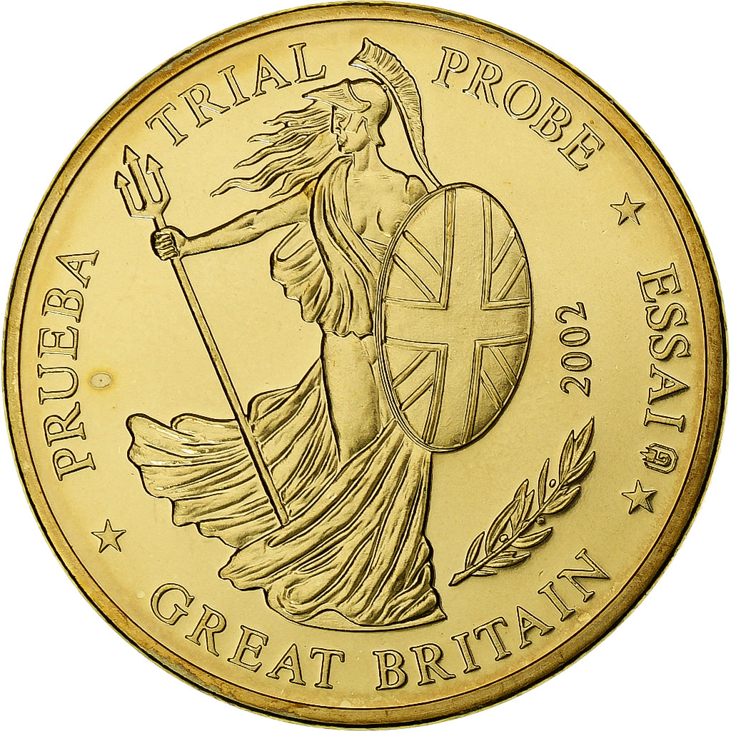 Großbritannien, 20 Euro Cent, Fantasy euro patterns, Essai-Trial, 2002, Nordic