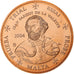 Malte, 5 Euro Cent, Fantasy euro patterns, Essai-Trial, 2004, Cuivre plaqué