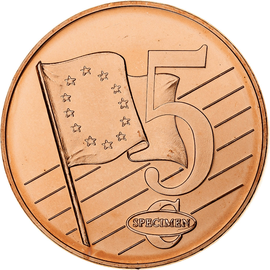 Malta, 5 Euro Cent, Fantasy euro patterns, Essai-Trial, 2004, Copper Plated
