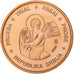 Serbia, Euro Cent, Fantasy euro patterns, Essai-Trial, 2004, Copper Plated