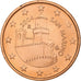 San Marino, 5 Euro Cent, 2004, Rome, Aço Cromado a Cobre, MS(65-70)