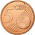 San Marino, 5 Euro Cent, 2004, Rome, Copper Plated Steel, FDC