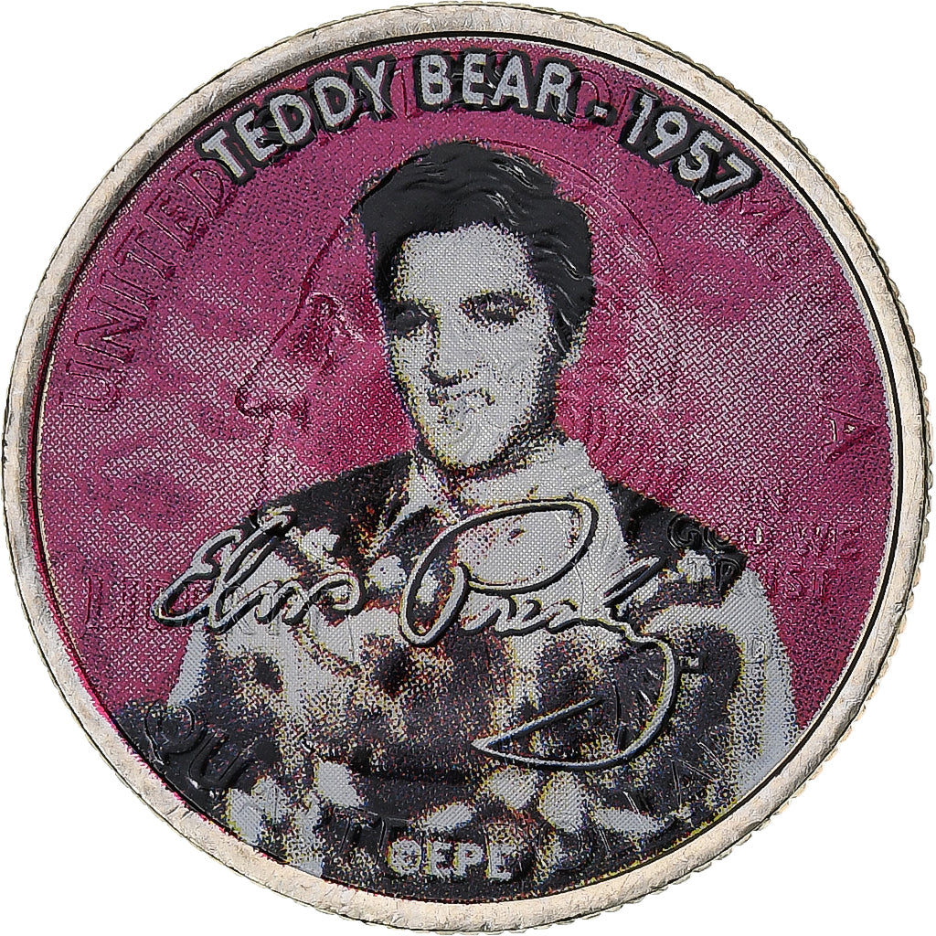 Vereinigte Staaten, Quarter, Tennessee, Elvis Presley - Teddy Bear, 2002