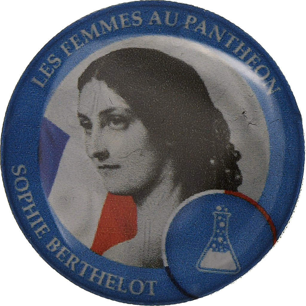 France, Jeton, Femmes Au Panthéon - Sophie Berthelot, Nickel, TTB